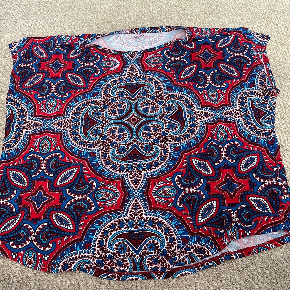 patriotic blouse